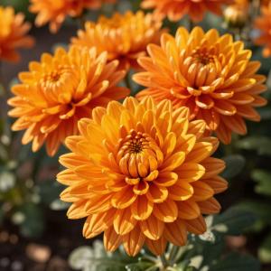 Хризантема Кельвин Мандарин (мультифлора)